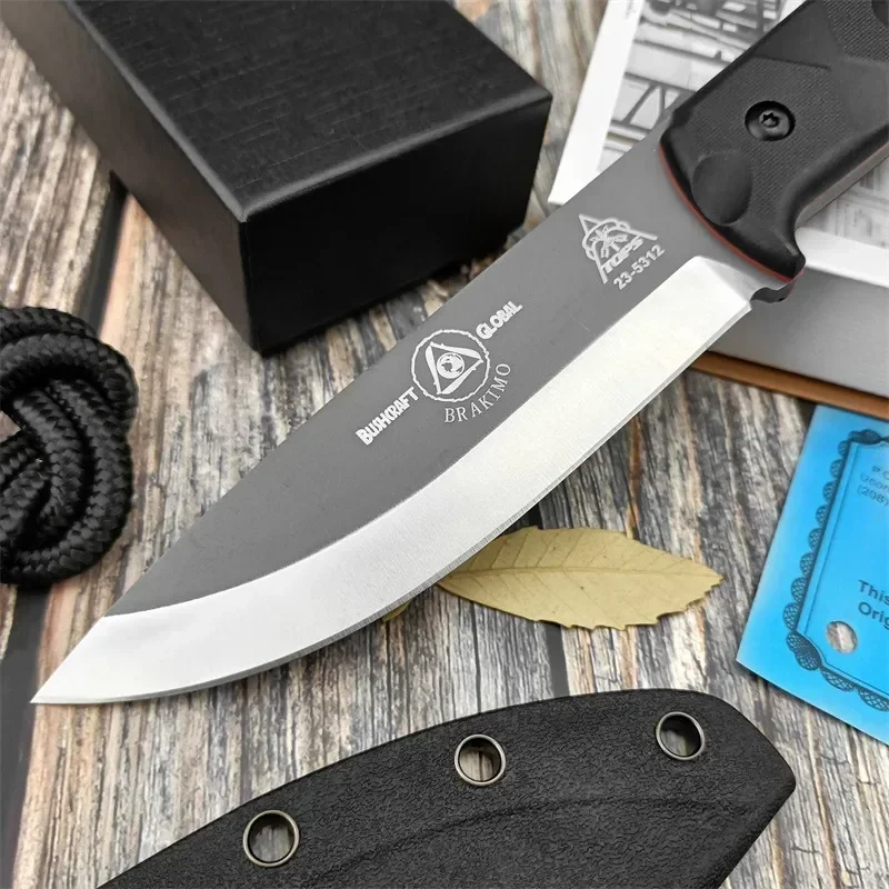 Portable D2 Steel Fixed Blade  - đánh giá và giá Edc Carry Fixed Blade Knife