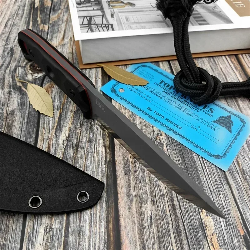 Portable D2 Steel Fixed Blade  - đánh giá và giá Edc Carry Fixed Blade Knife