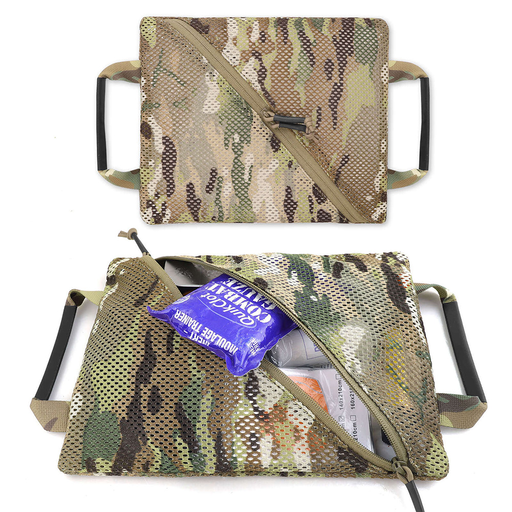 Tactical Mesh Storage Bag 2-Pi - đánh giá và giá Edc Carry Piece