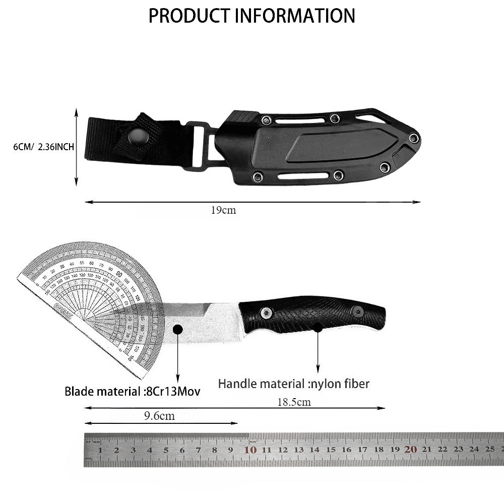 KS 1083 Black Small Straight K - đánh giá và giá Edc Carry Fixed Blade Knife