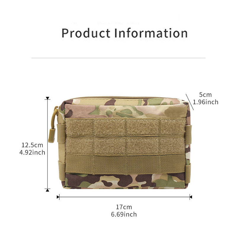 Tactical Molle Waist Pack 600D - đánh giá và giá Edc Carry Pack