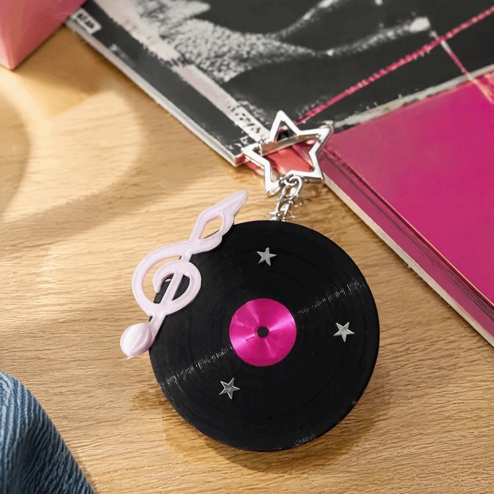 Y2K Vinyl Record Keychain Kore - đánh giá và giá Cable Winder Keychain