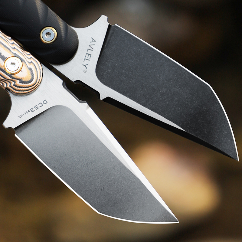 High-hardness DC53 steel strai - đánh giá và giá Edc Fixed Blade Deep Carry