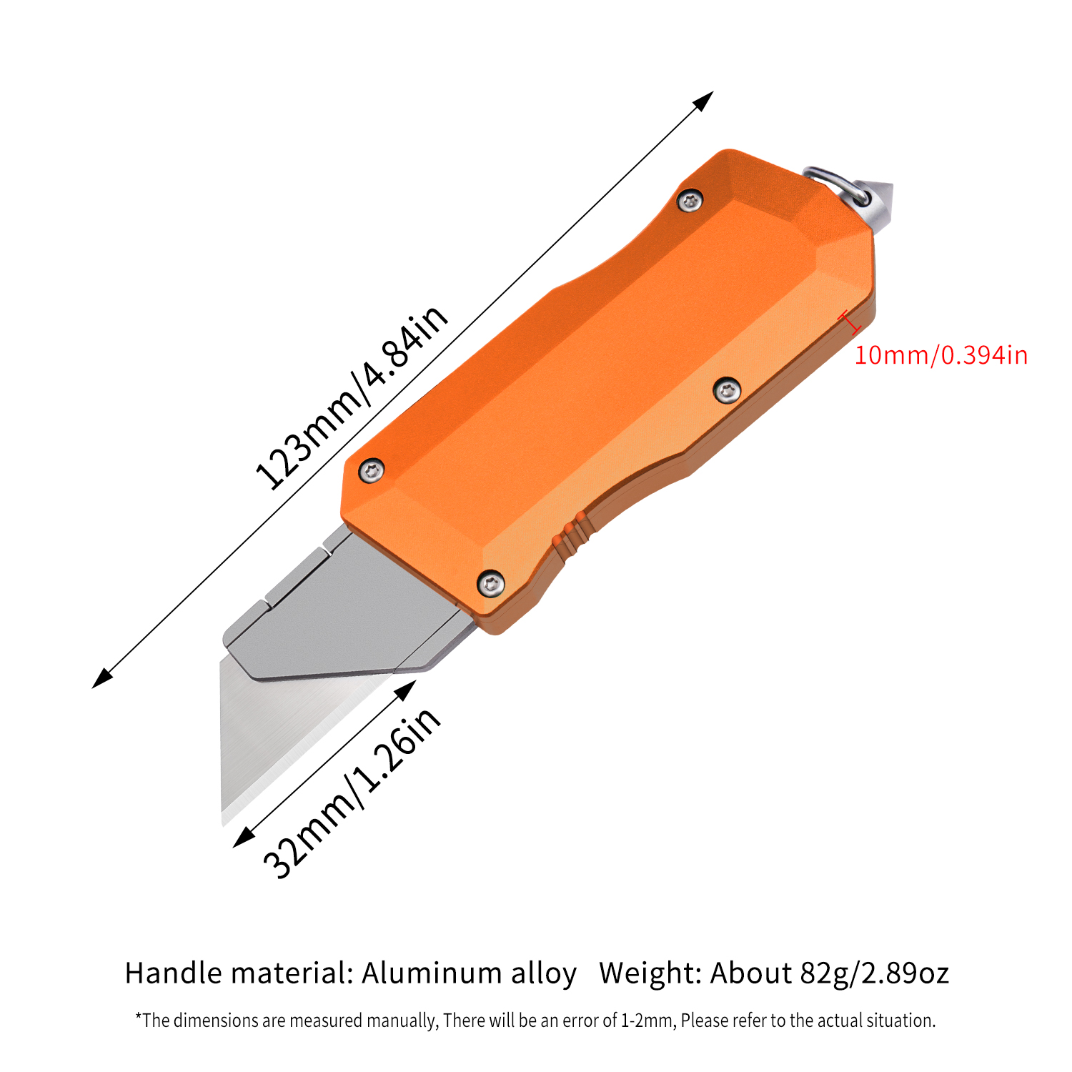 Two-piece aluminum alloy combi - đánh giá và giá Edc Carry Piece