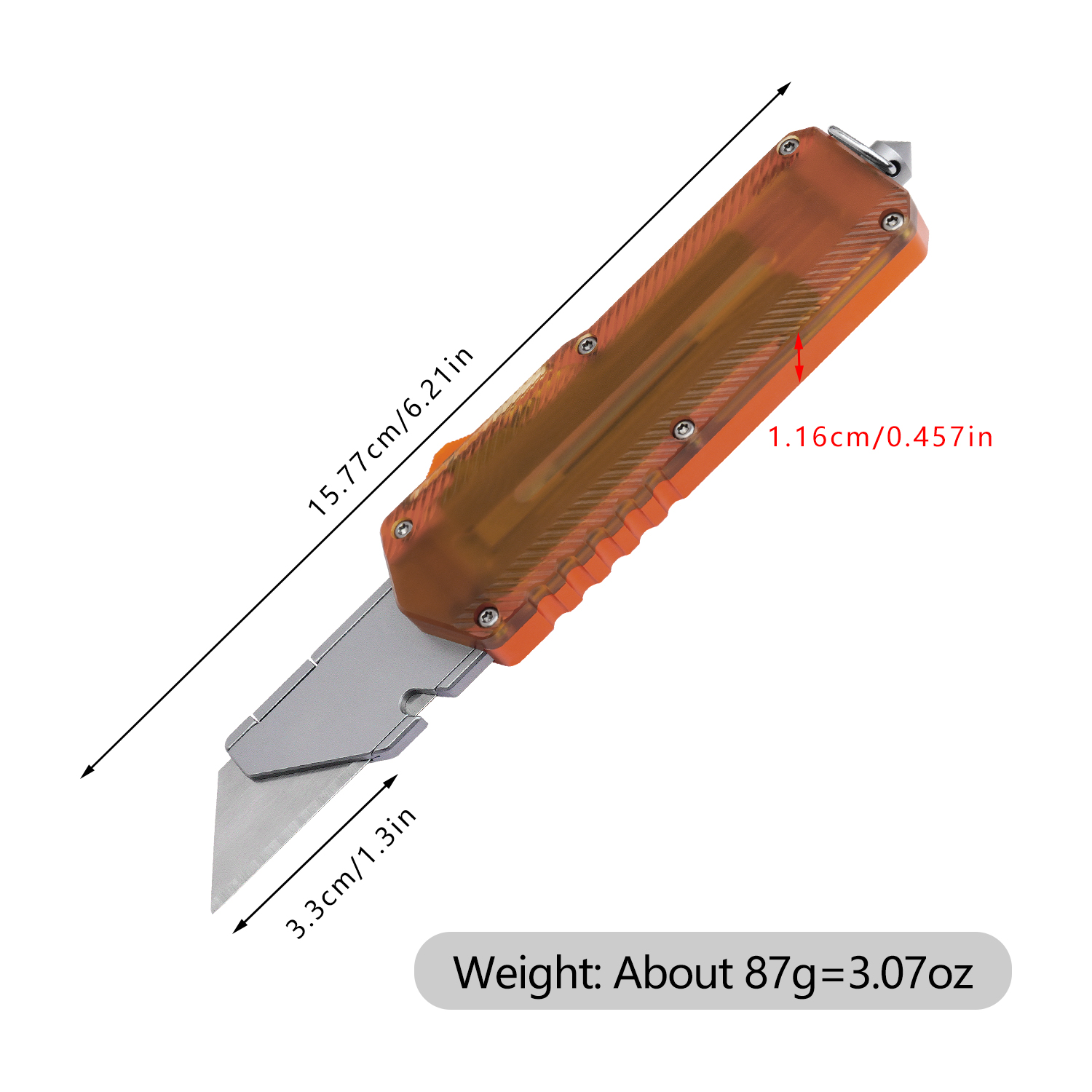 Two-piece aluminum alloy combi - đánh giá và giá Edc Carry Piece