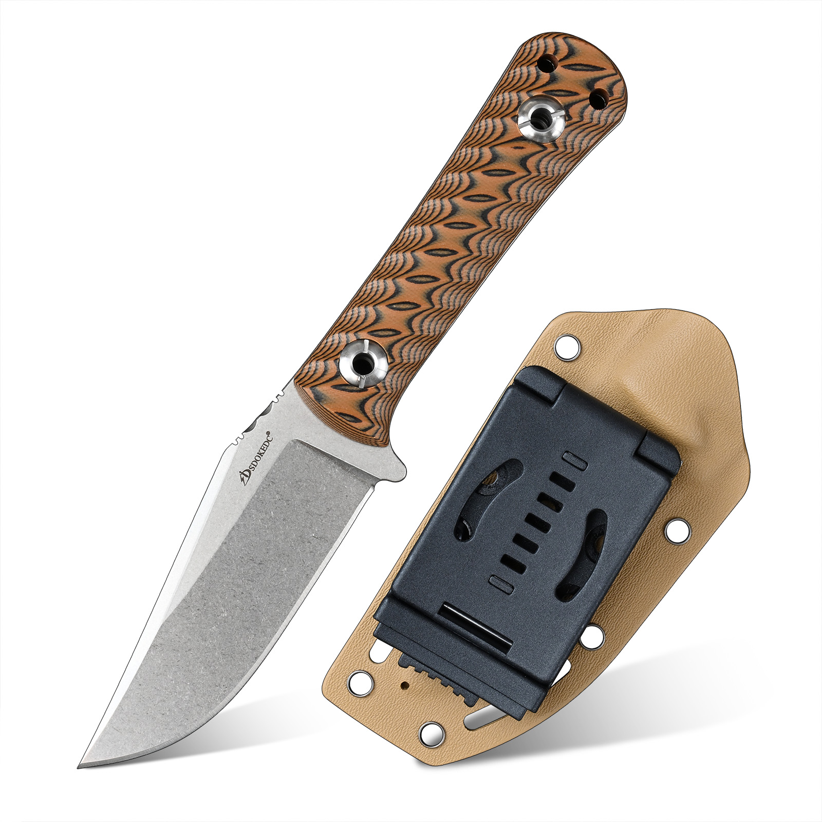 SDOKEDC Portable EDC Carry Cut - đánh giá và giá Edc Carry Fixed Blade Knife